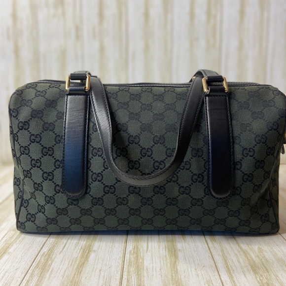 Gucci Handbags - Gucci•Canvas Boston Bag